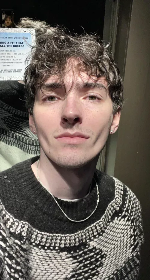 I got my ears pierced recently and it’s made me feel good about myself 😊