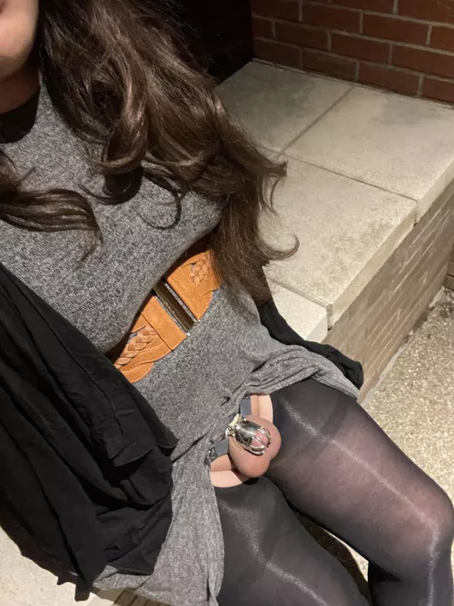 I love showing off outside.