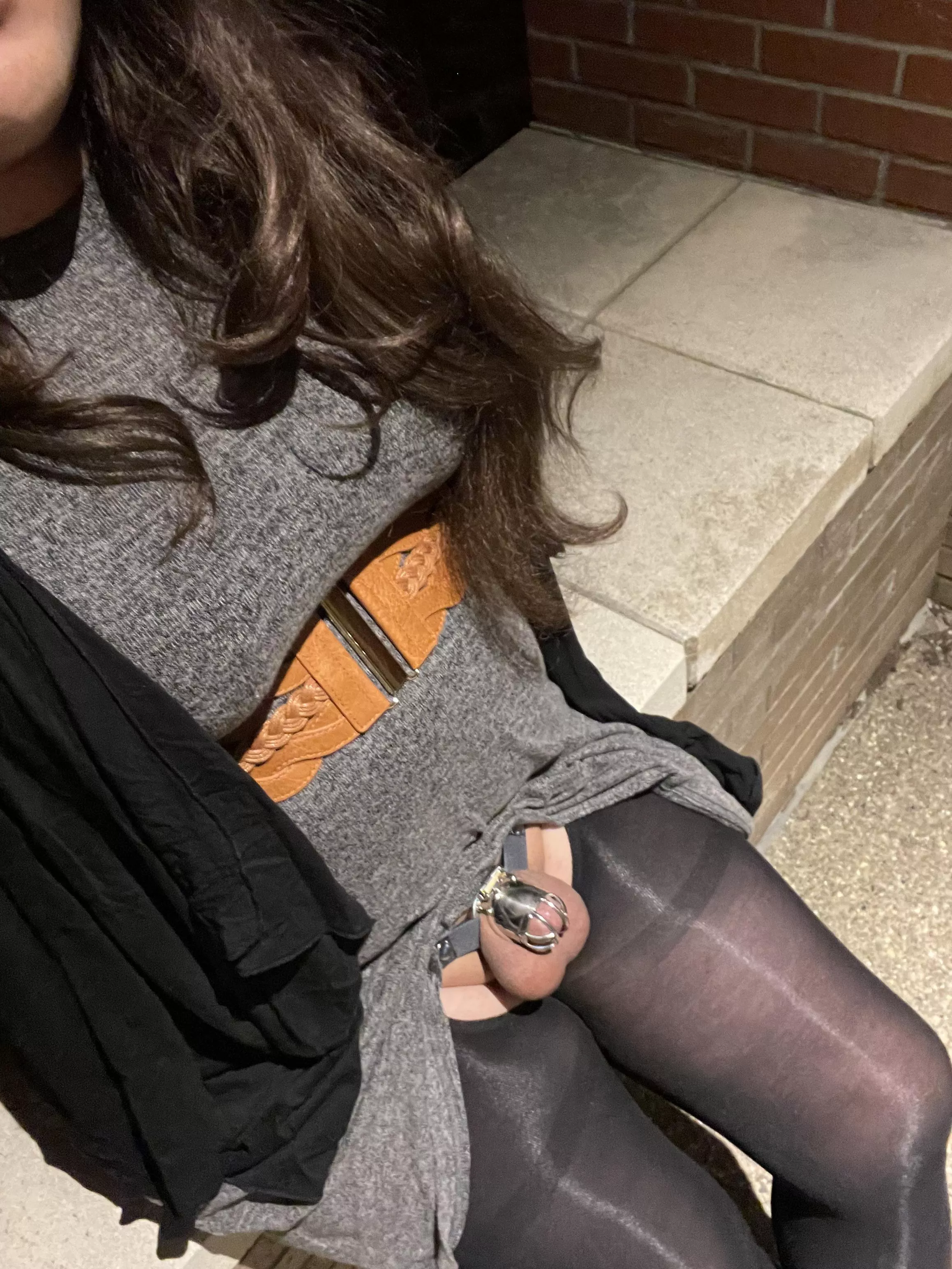 I love showing off outside.