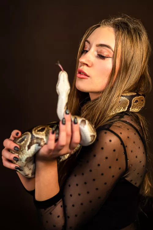 I love snakes, literally every kind