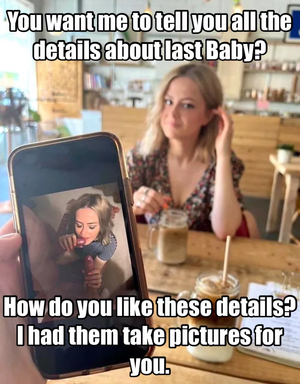 Isn't she the best wife for making sure you get to see her being DPed by two big cocks.