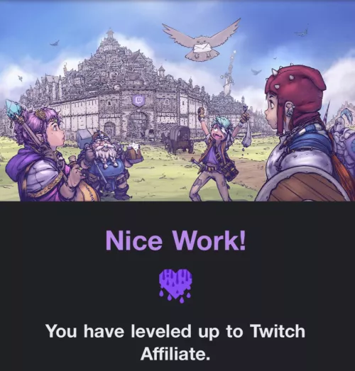 Just got to affiliate!