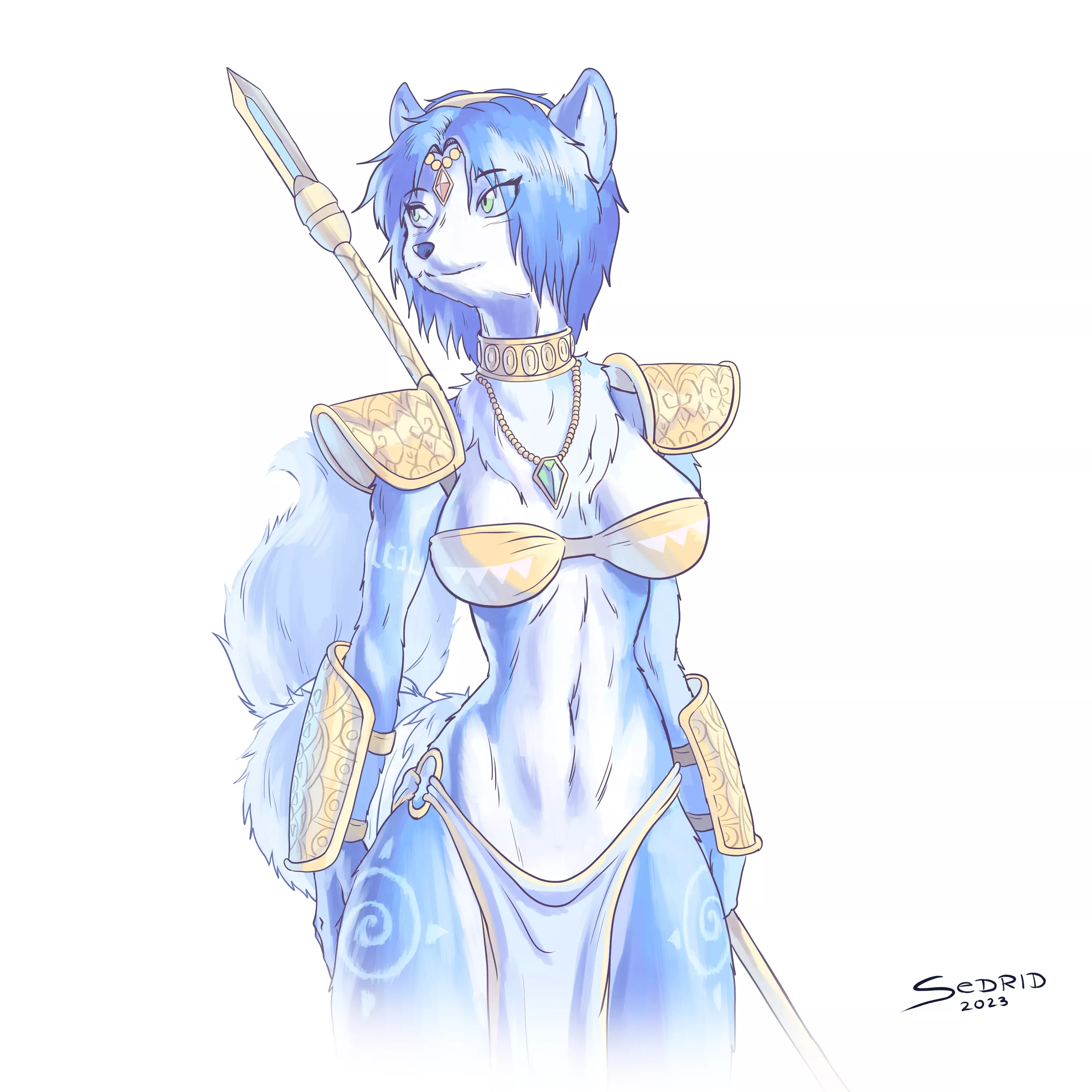 Krystal Fan art by me