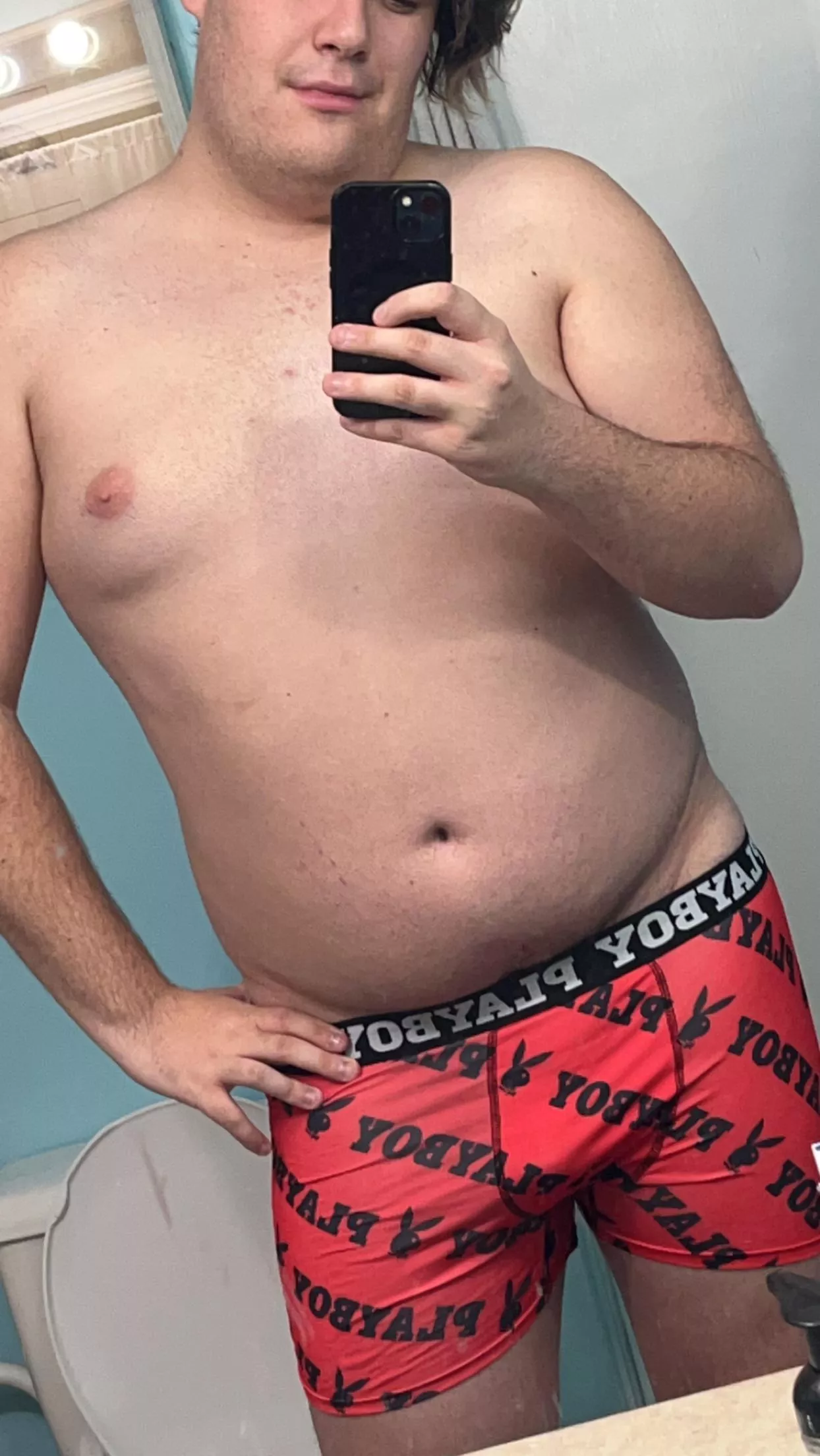 Love my new playboy boxers 😜