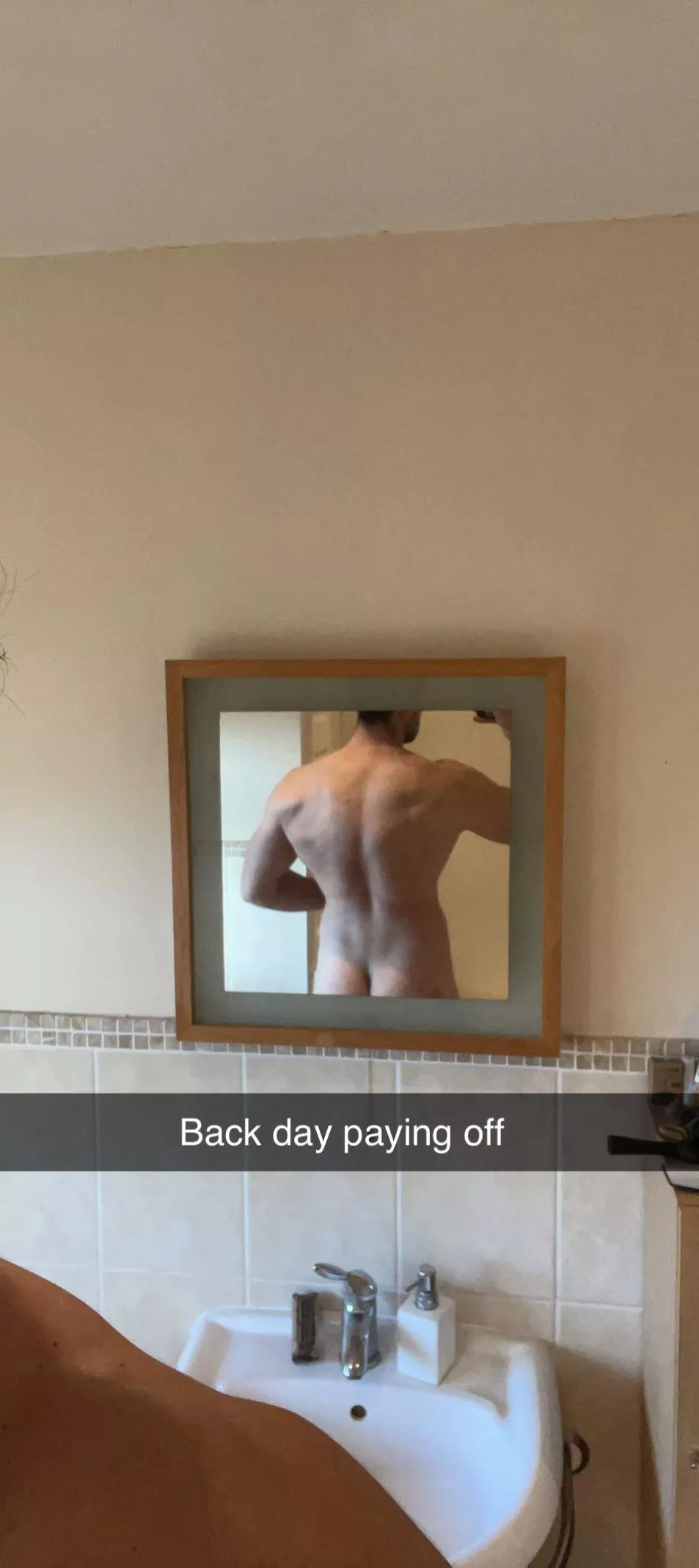 Loving my back gains! How do I look from behind?