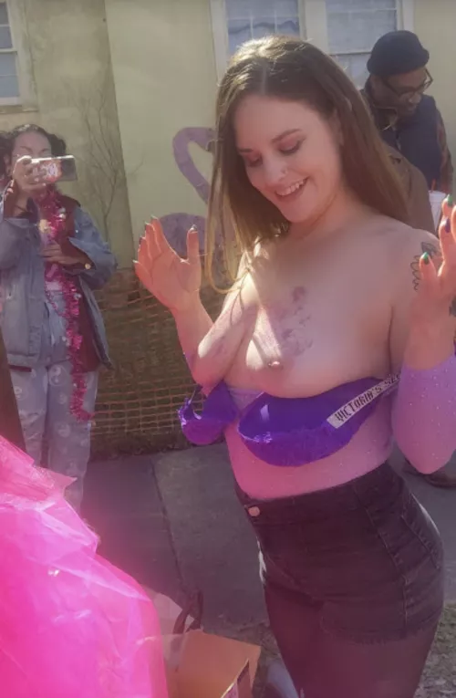 Mardi Gras is the perfect place for me