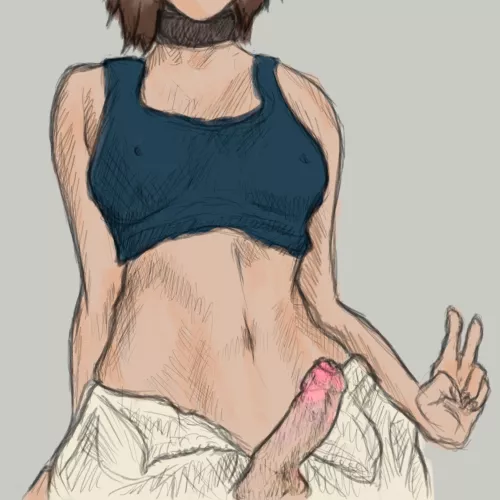 My first trap drawing c: