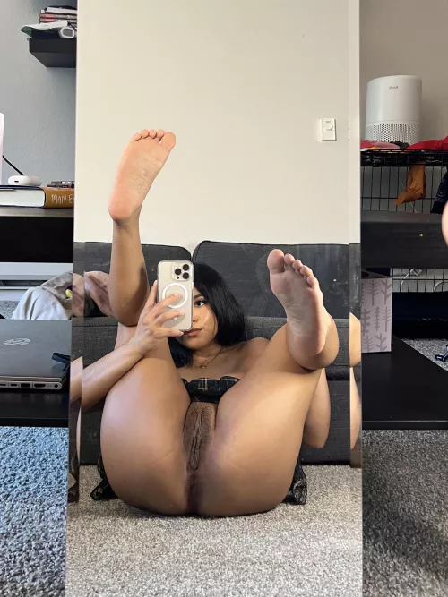 Perfect length for pussy eating