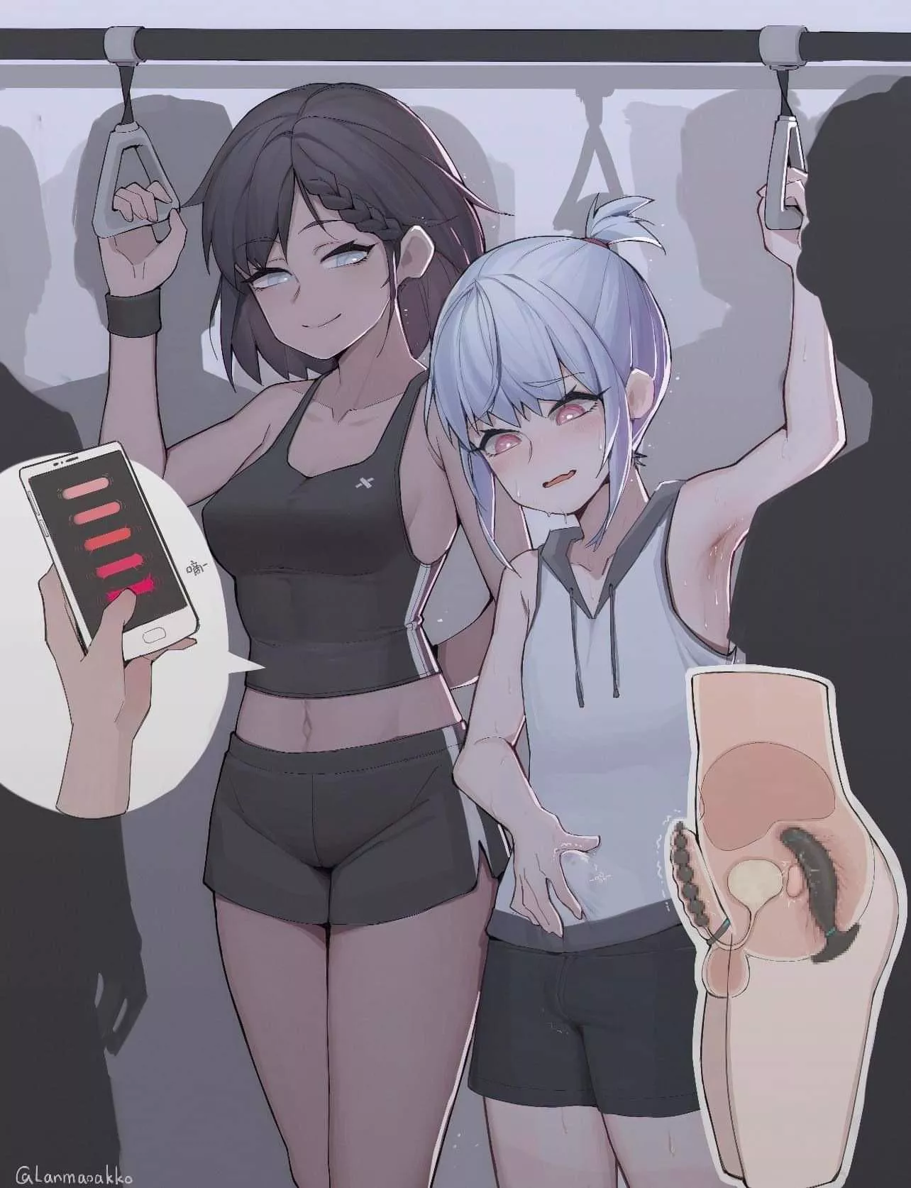 Punishing a very naughty boi