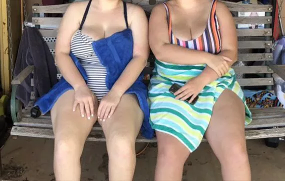 SFW but does anyone have love for my sister and I’s thick thighs?