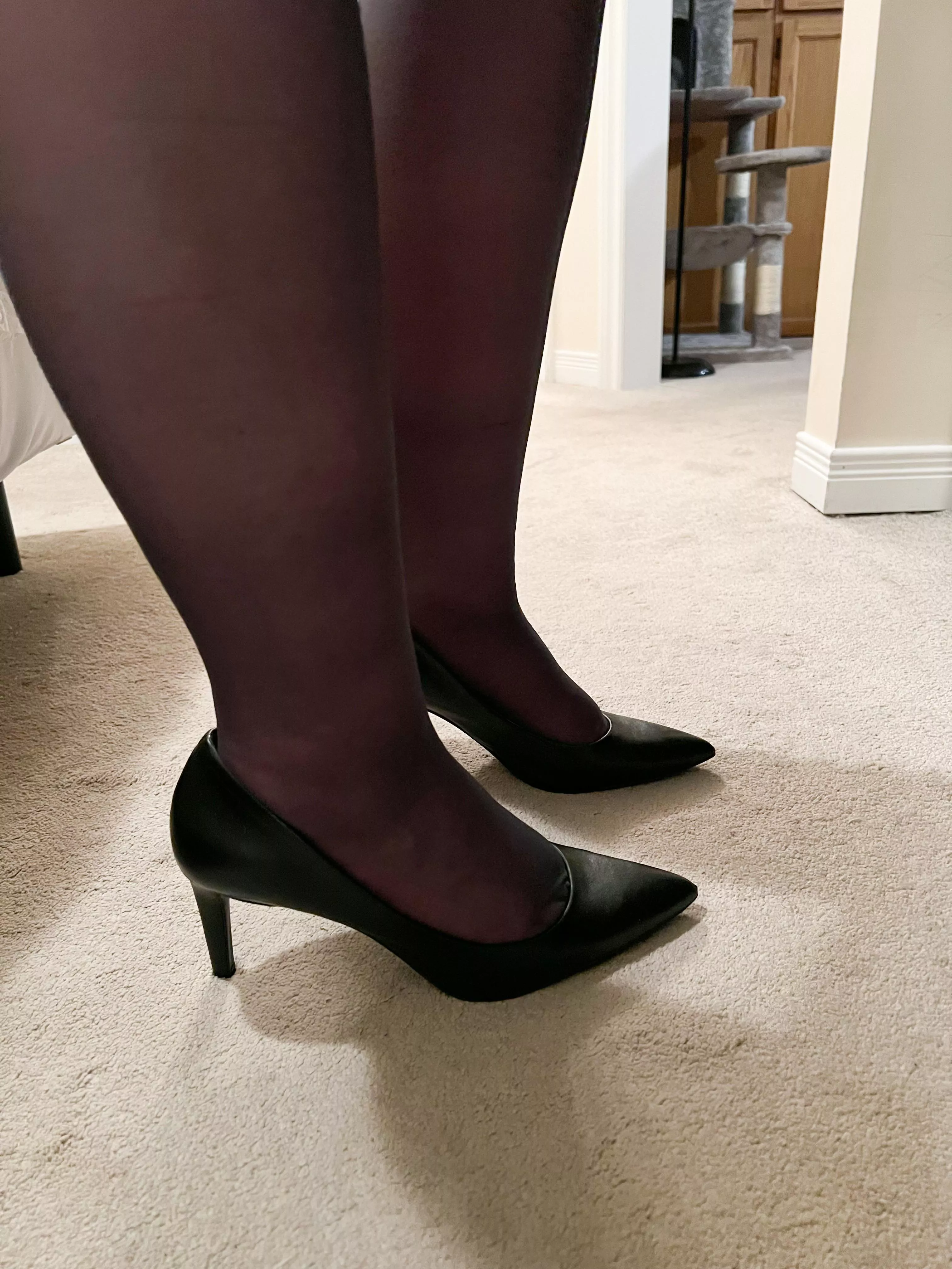 The downside of weekends is not getting to wear my heels to work