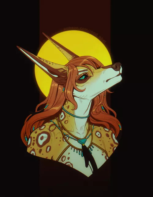 “The night sun” [art by me]