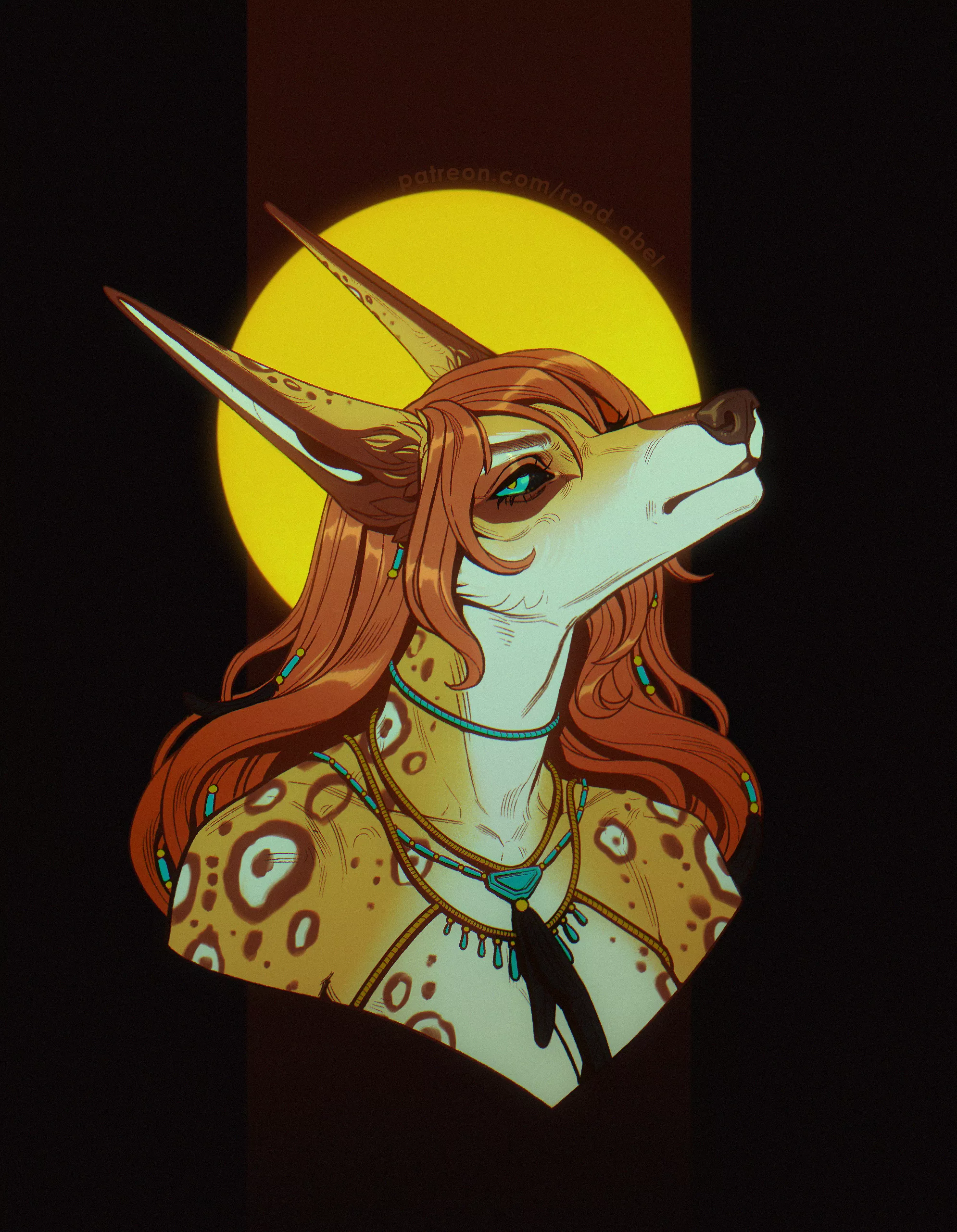 “The night sun” [art by me]