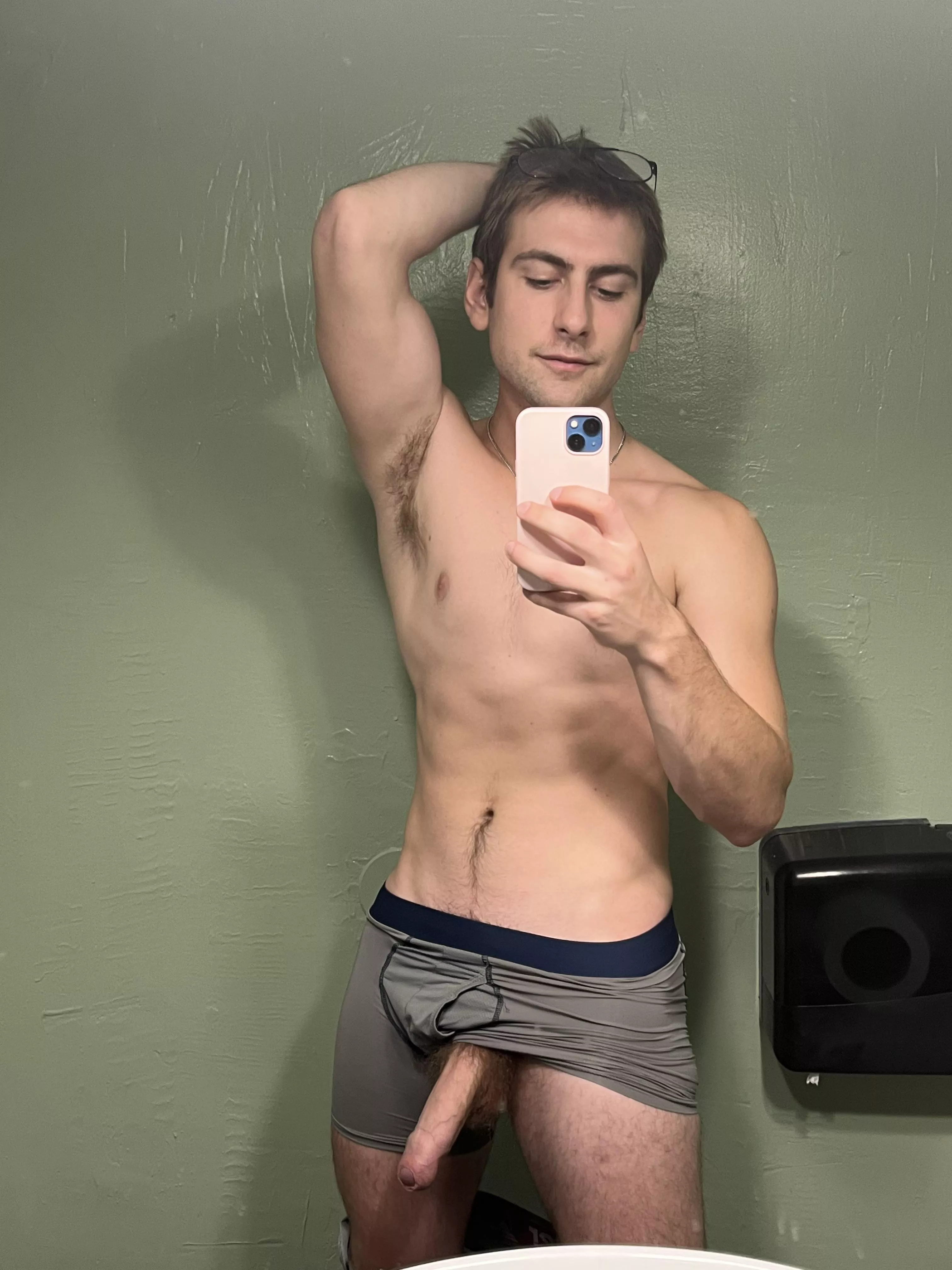 what are you licking first?