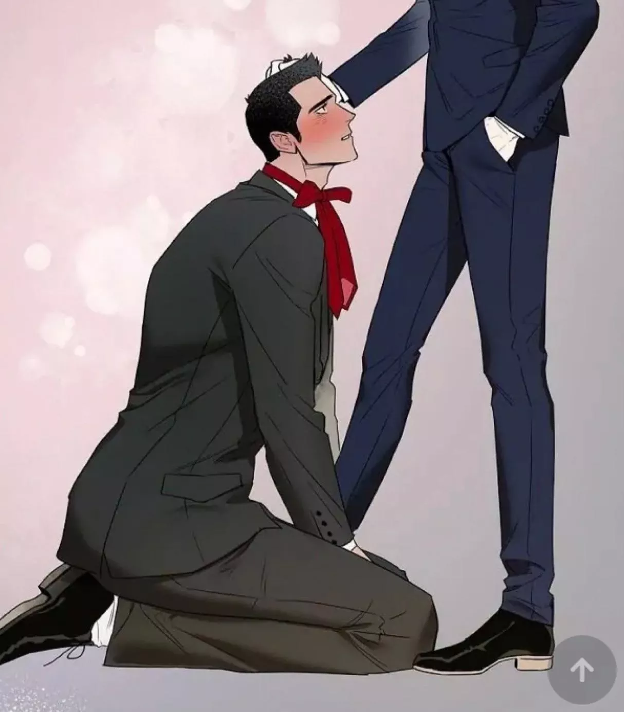 When they’re nervous haha so cute