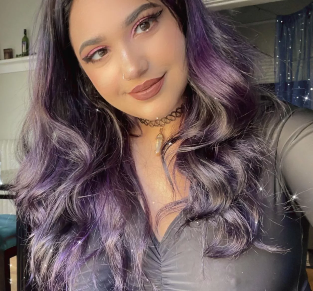 When your shirt is a little see through 🫣