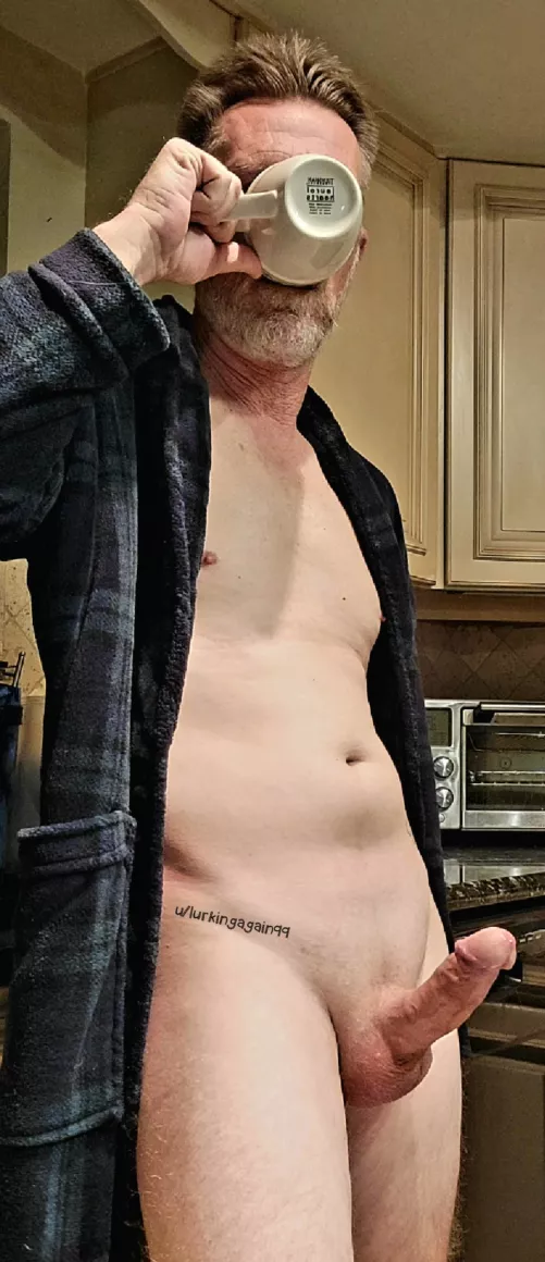 (50) Let Daddy finish his coffee