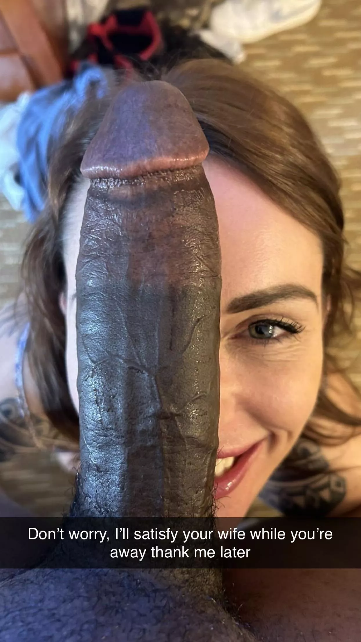 After you left for your business trip your bully sent you this…wonder what you’d say