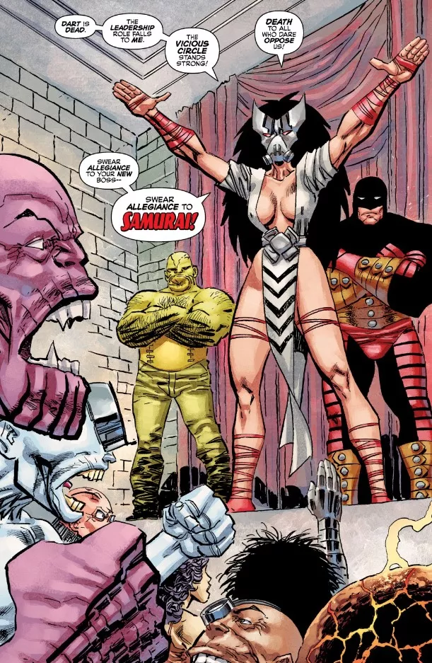 Allegiance to Samurai [The Savage Dragon (1993) #261]