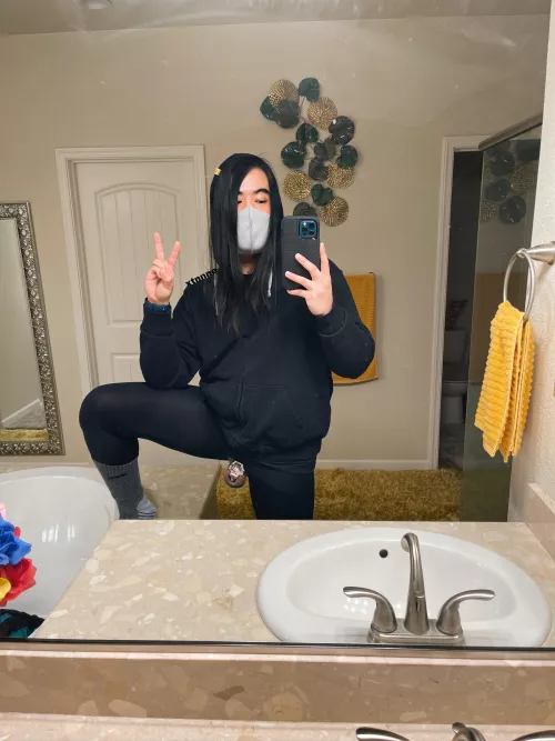 cuz all the asians look cuter with a cage 🤷‍♀️