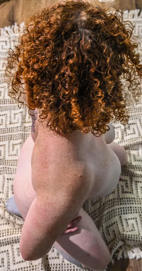 Do we dare mess up the curls?