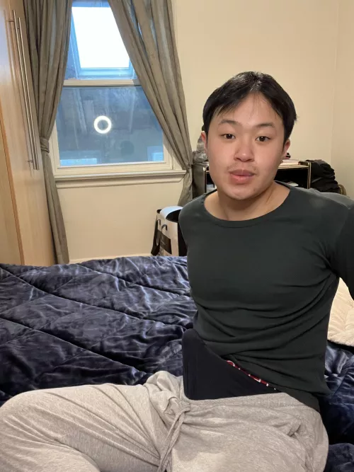 Do You Want To See Me Fuck My Bottom In This Bed?