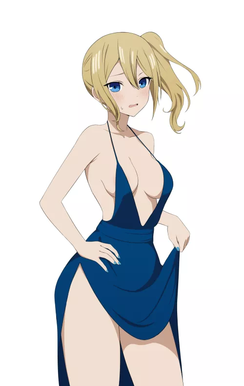 Evening blue dress (By Coro Fae) [Kaguya-Sama: Love is War]