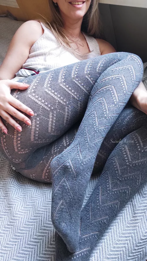 Feeling sexy in my new lace pair