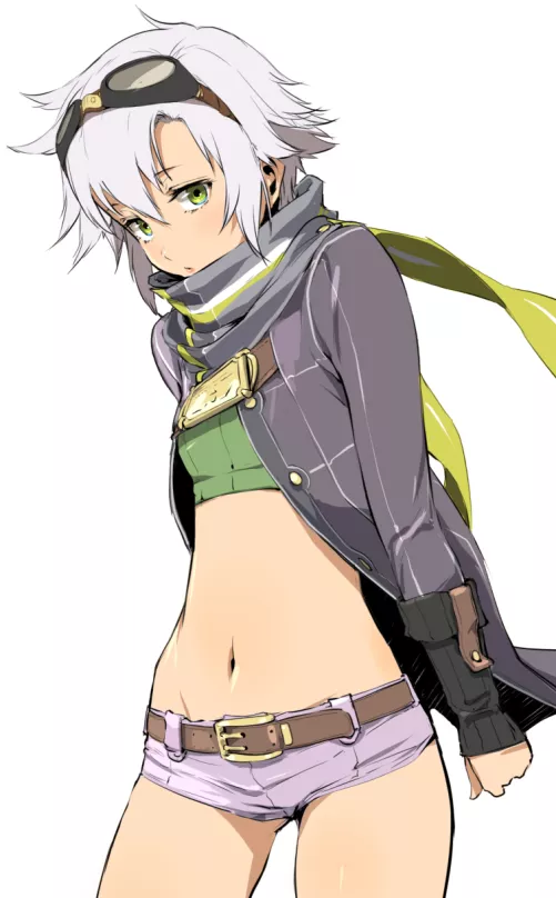 Fie flat tummy and hot shorts (Enami Katsumi) [Trails of Cold Steel]