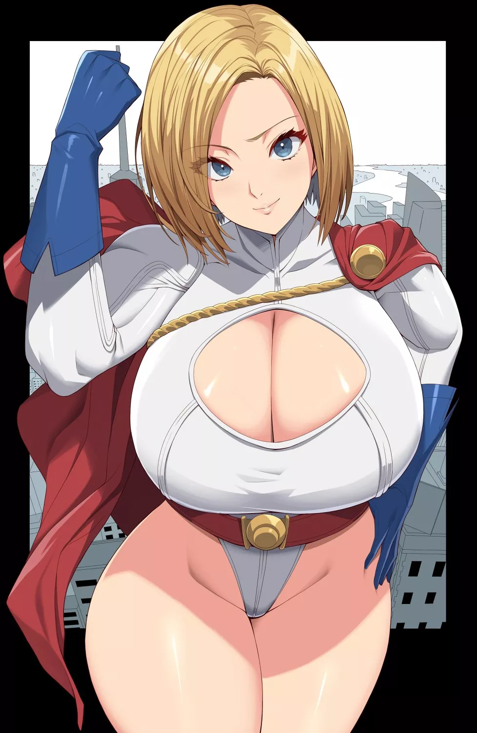 Flexing Power Girl (Kloah ) [DC]