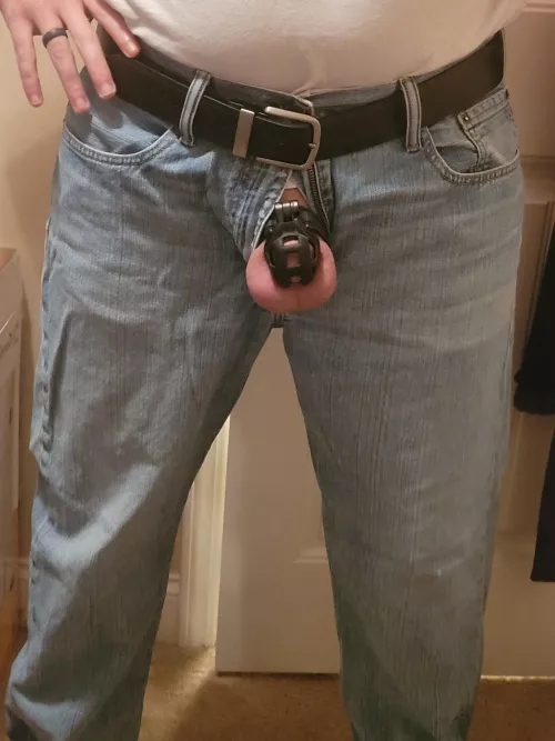 getting ready for work, like any other day.