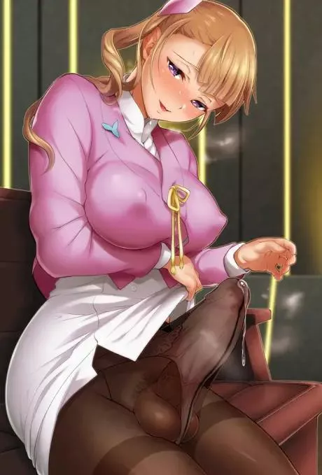 Her Pantyhose can't hold it Back