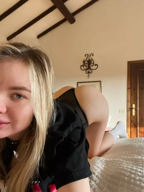 How do you like my new see-through thong