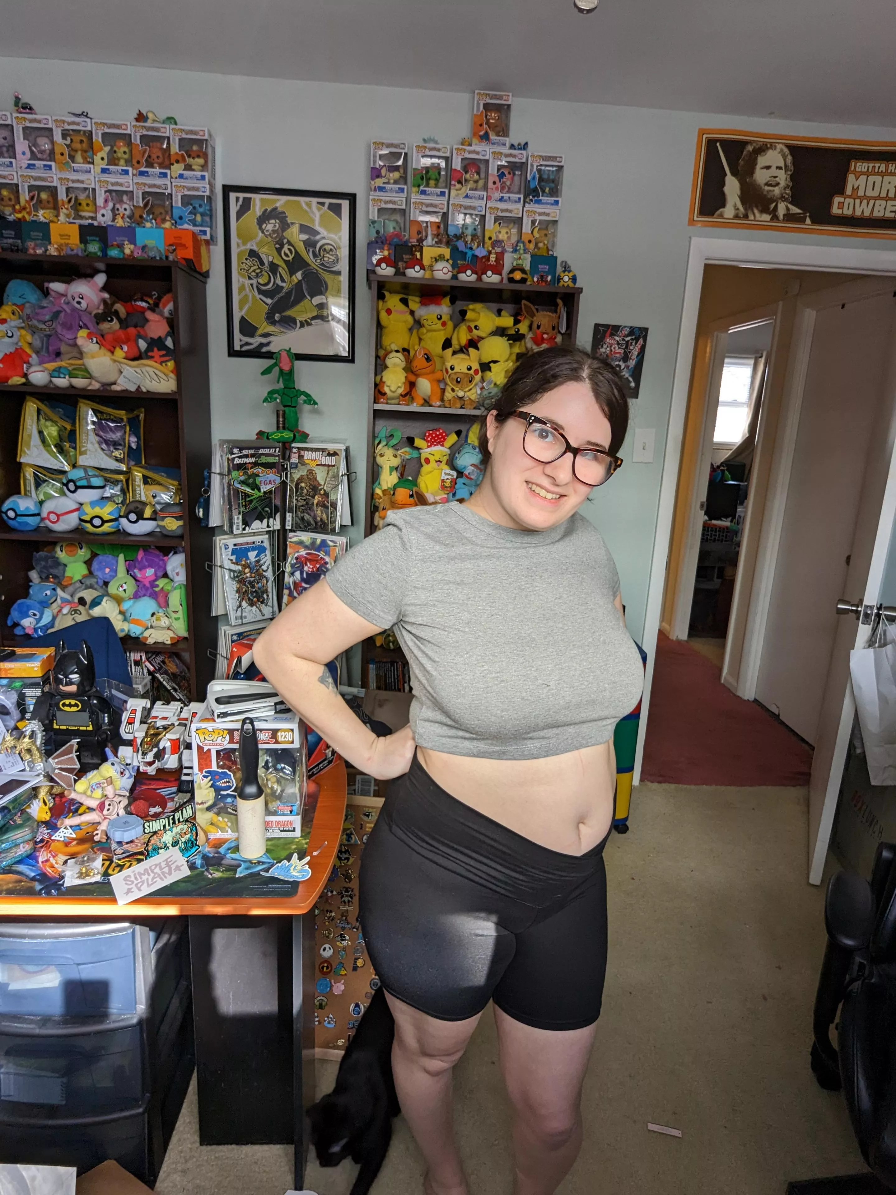 I love my new crop top 😁