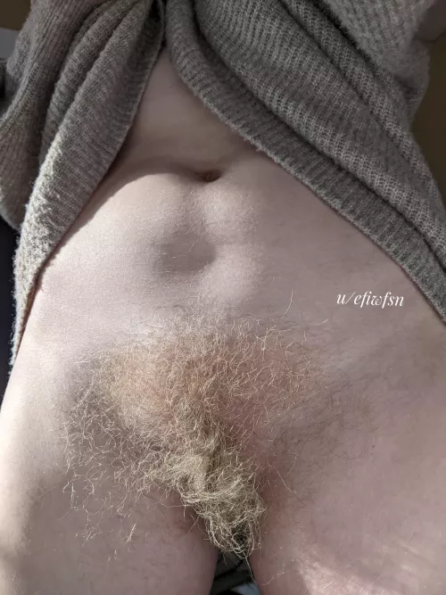 I love my platinum blonde pussy