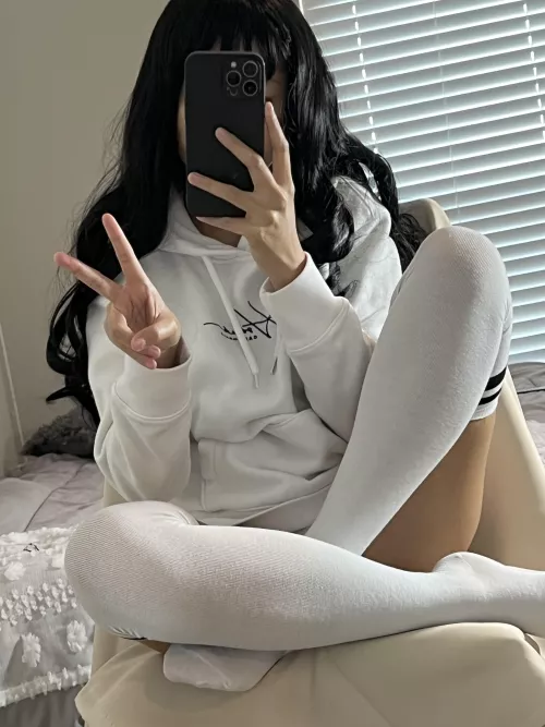 I will take my hoodie off if you promise to stay with me all day.