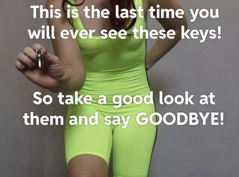 I’m in control of when and how u use your cock from now on