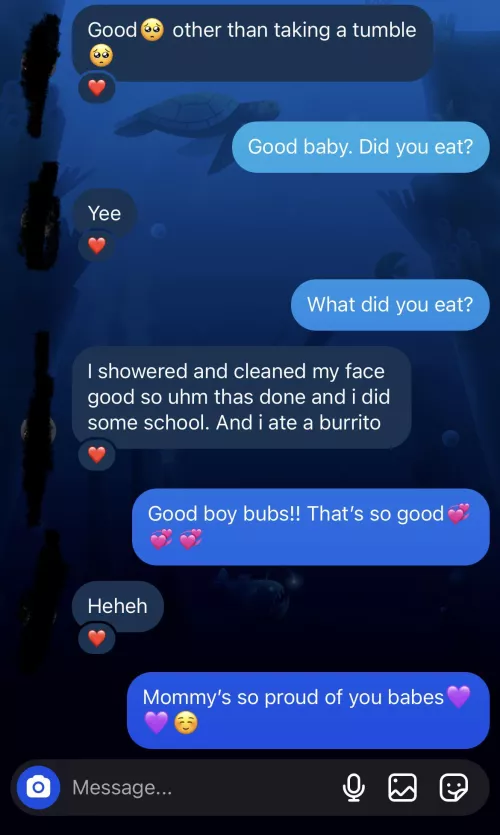 I’m so proud of my baby🥺💖