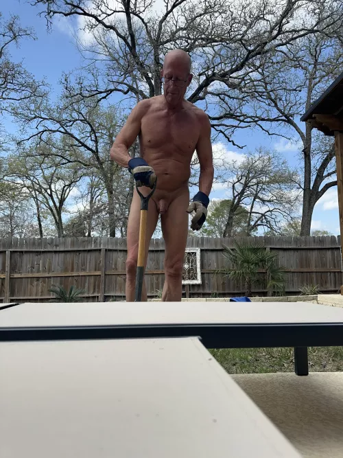 Installing sprinklers!