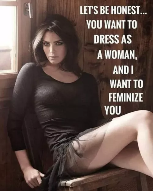 It is time to get locked up, sissy, and wrecked