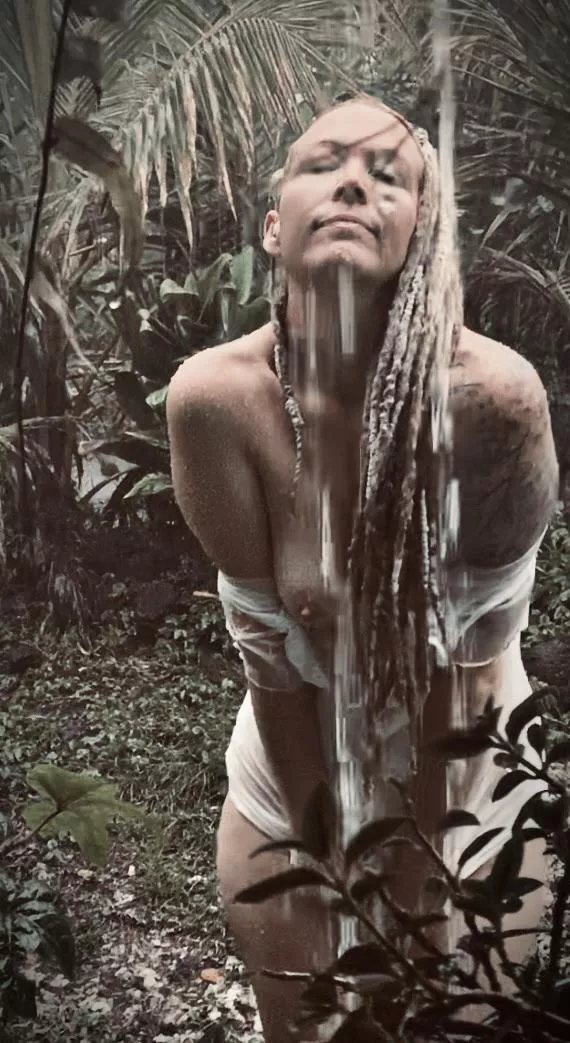 It’s a little wet over here