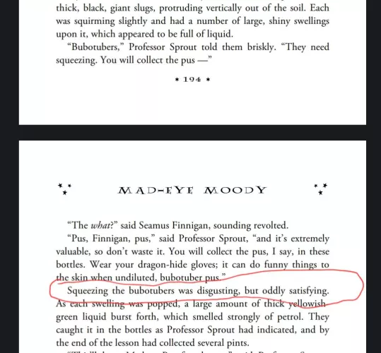 JK Rowling is definitely a pimple popper