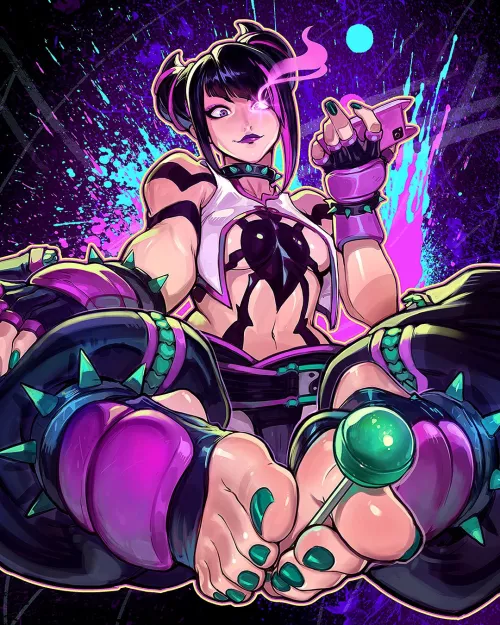 Juri Han 😈🍭 (ReiQ) [Street Fighter]