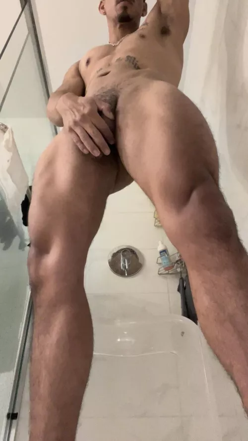 Make sure to scrub my feet while you’re down there.