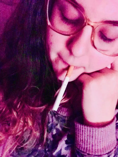 my gf is the sexiest smoker