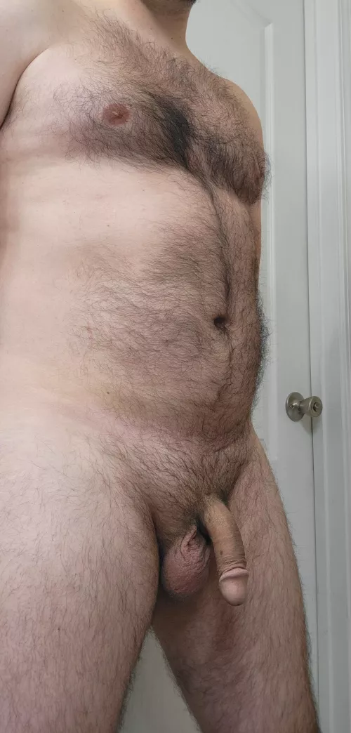 My pre-shower softie