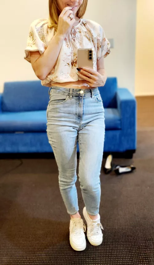 Out of the heels and into the kicks