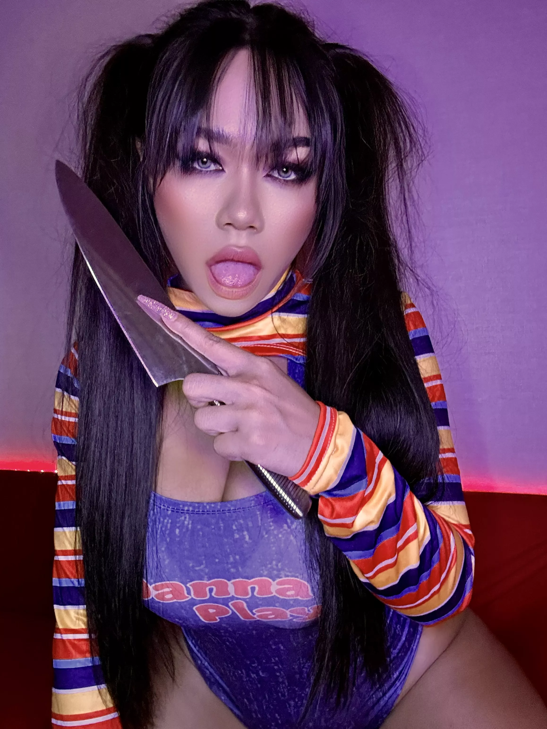 Sexy Chucky (Cherlyncosplay) [Child's Play] Can't decide if I'm feeling scary or sexy