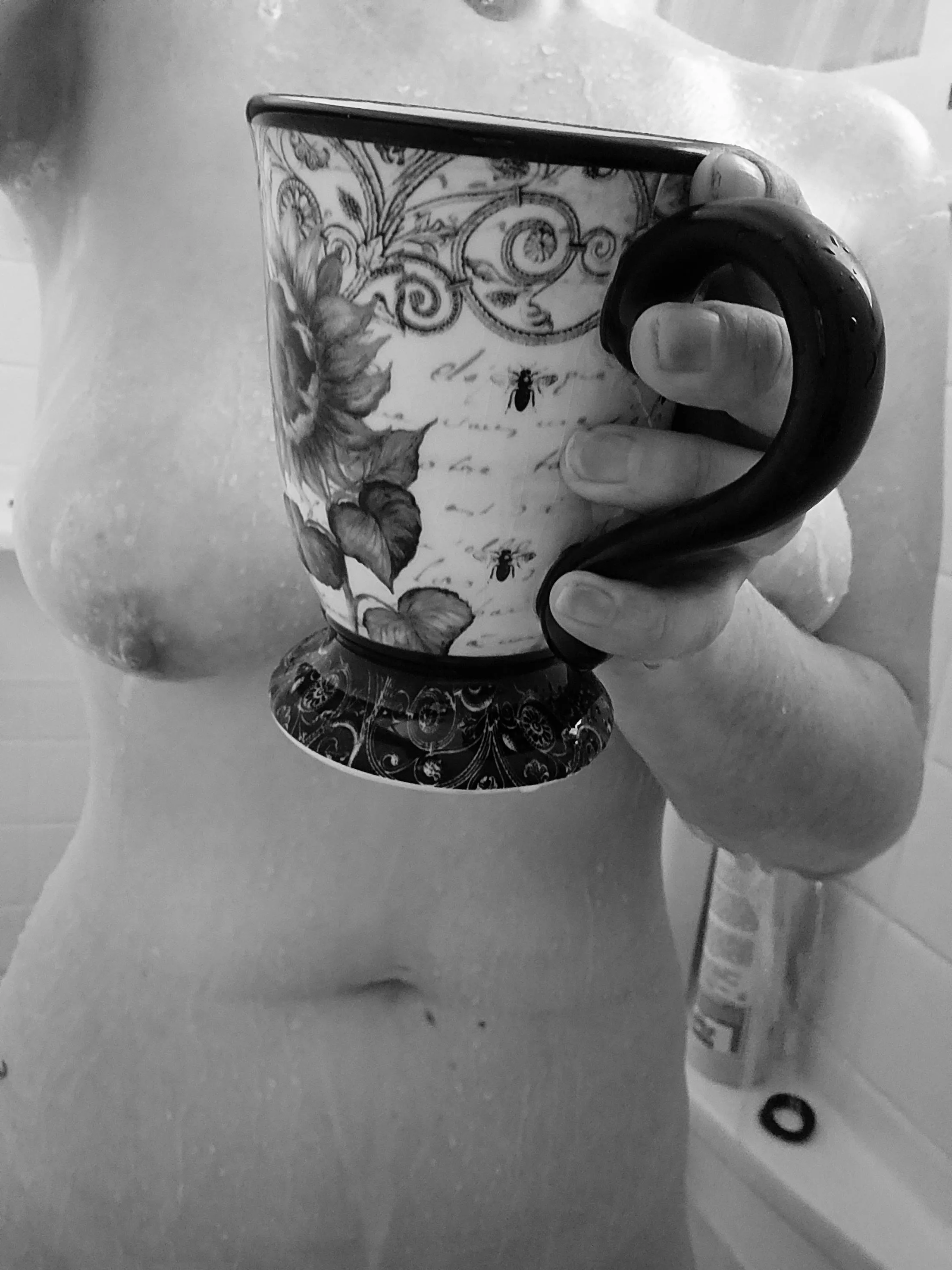 Sunflowers to remind that better days are ahead...coffee in the shower because... morning