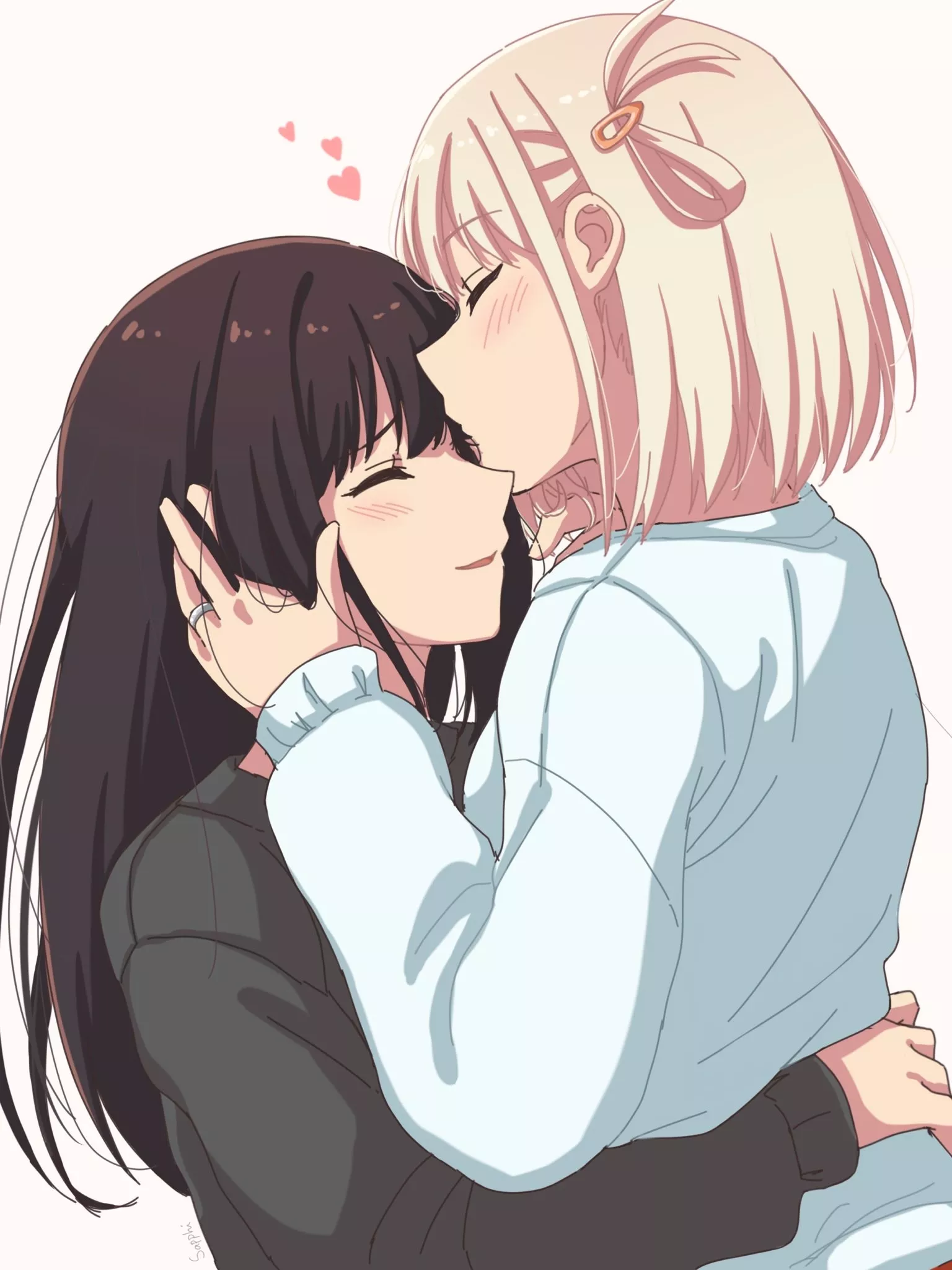 Takina and Chisato (By Sapphi) [Lycoris Recoil]